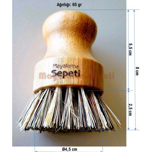 Sepet Fırçası (%100 Bambudan)